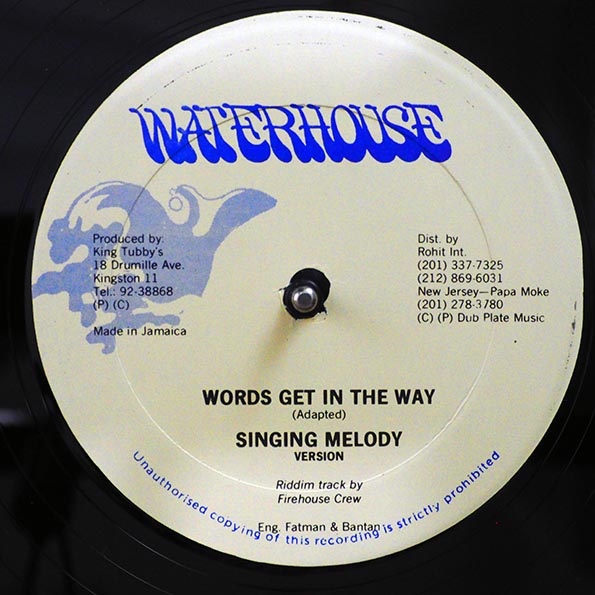 Singing Melody - She Want To Tie Me; Firehouse Crew - Version  /  Singing Melody - Words Get In The Way; Firehouse Crew - Version