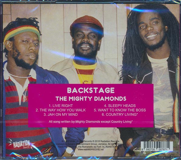 The Mighty Diamonds - Backstage
