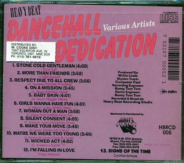 Dancehall Dedication (Bob Marley 'Hypocrites' Rhythm)
