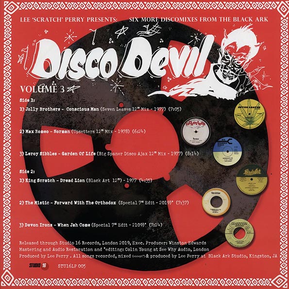 Lee Perry - Disco Devil Volume 3: Burning The Black Art