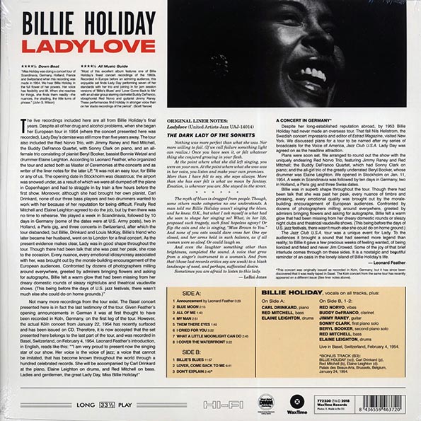 Billie Holiday - Lady Love