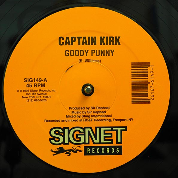 Captain Kirk - Goody Punny  /  Captain Kirk - Can't Get Yuh Body