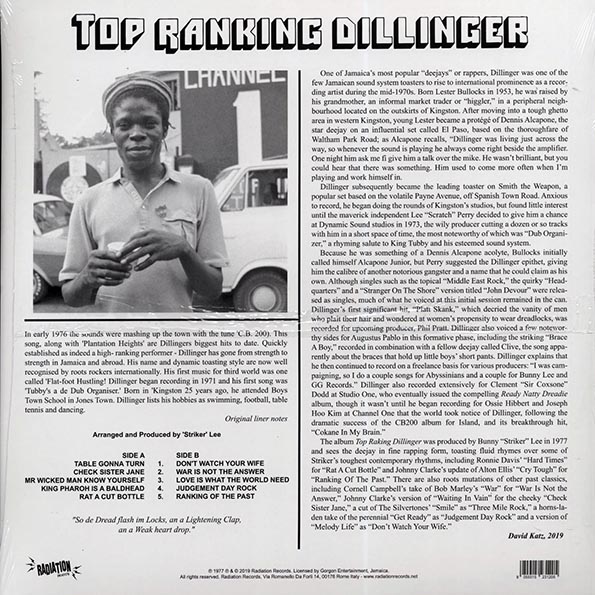 Dillinger - Top Ranking