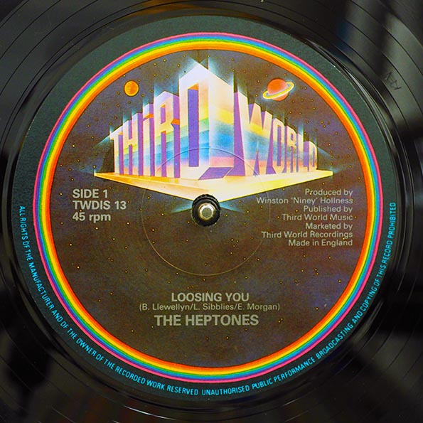 The Heptones - Losing You (Extended Mix)  /  The Heptones - Mount Zion (Extended Mix)