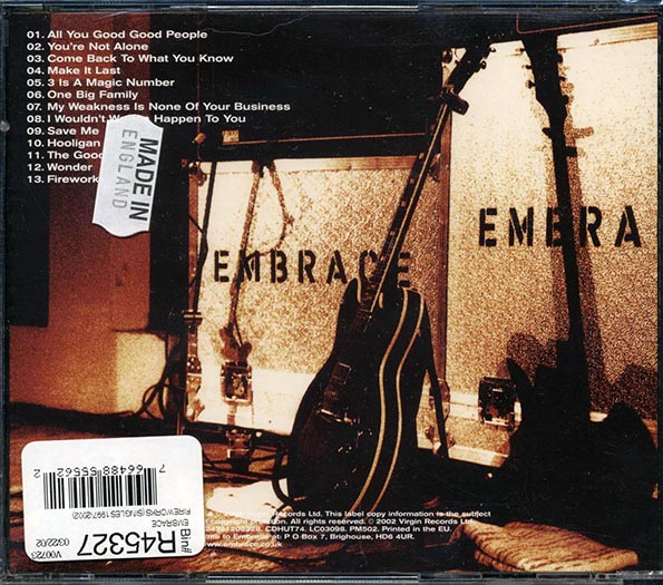 Embrace - Fireworks: Singles 1997-2002