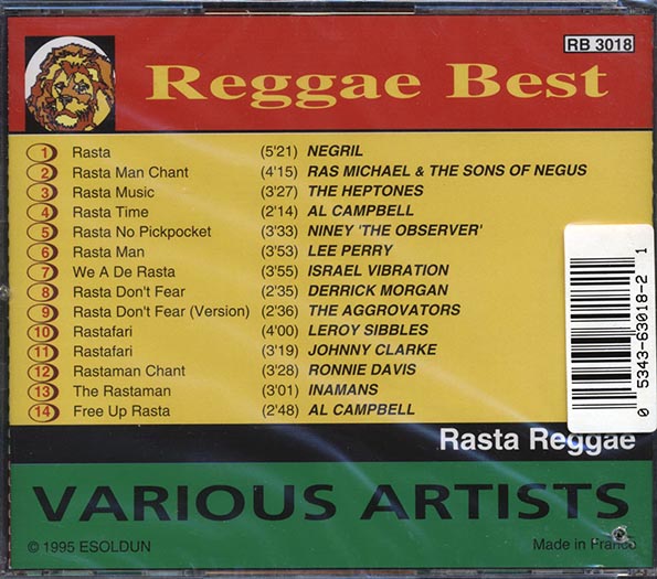 Reggae Best: Rasta Reggae