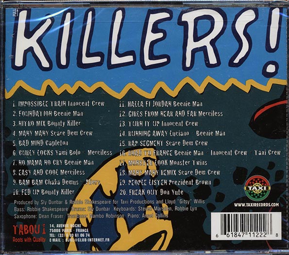 Sly & Robbie Dance Hall Killers