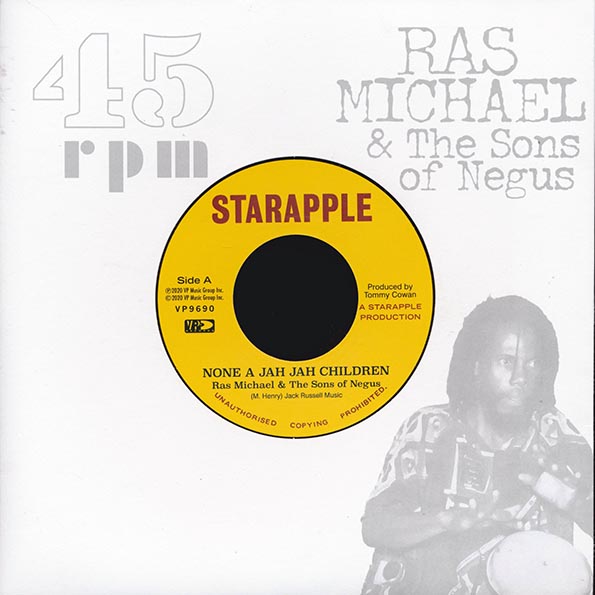 Ras Michael & The Sons Of Negus - None A Jah Jah Children  /  Ras Michael & The Sons Of Negus - Jah Glory (Version)