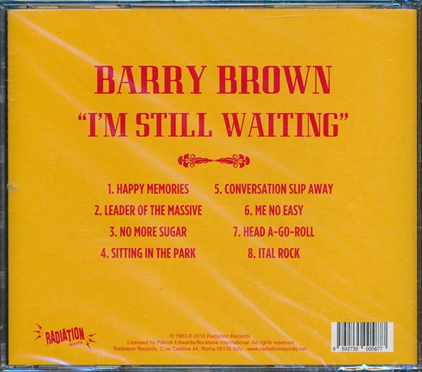 Barry Brown - I'm Still Waiting