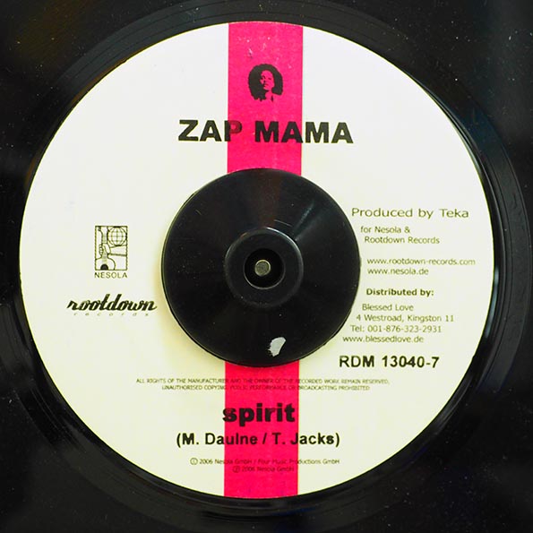 Ginjah - Be Strong  /  Zap Mama - Spirit