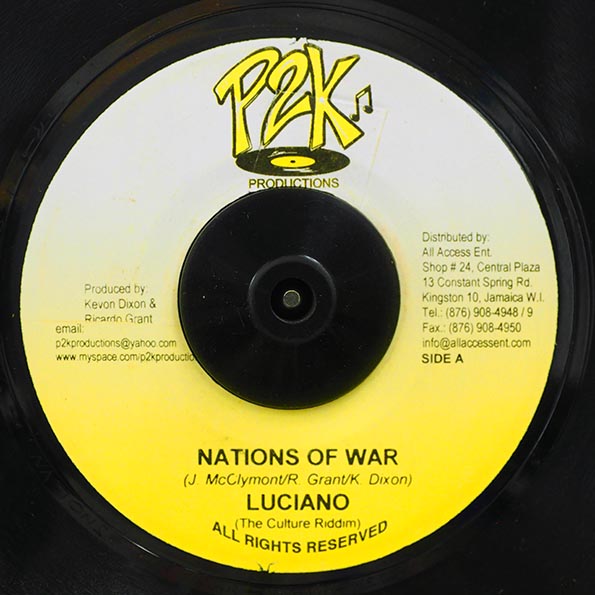 Luciano - Nations Of War  /  Luciano - Nations Of War (Dub Mix)