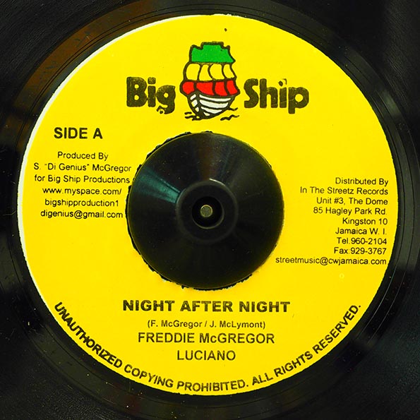 Freddie McGregor, Luciano - Night After Night  /  Version