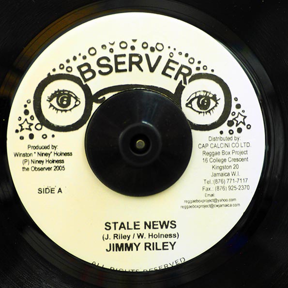 Jimmy Riley - Stale News  /  Version
