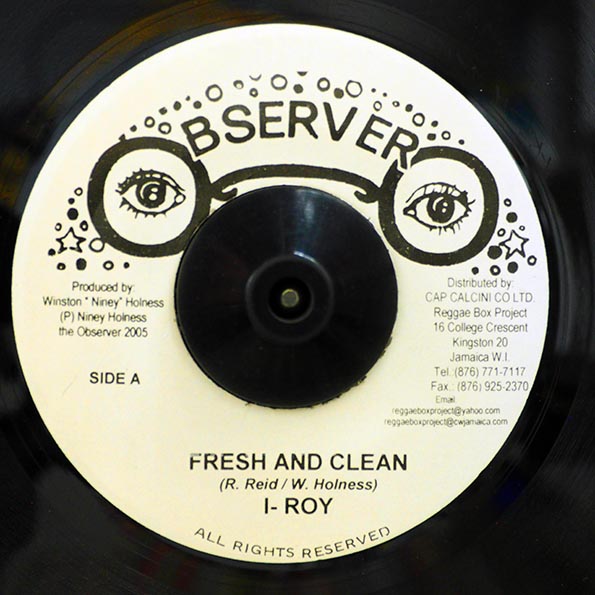 I Roy - Fresh And Clean  /  Version