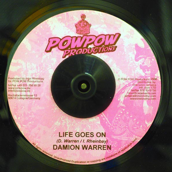 Fantan Mojah - Wrong Energy  /  Damion Warren - Life Goes On