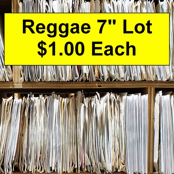 Lot #275354: 190 Reggae 7' Records For $1.00 Each