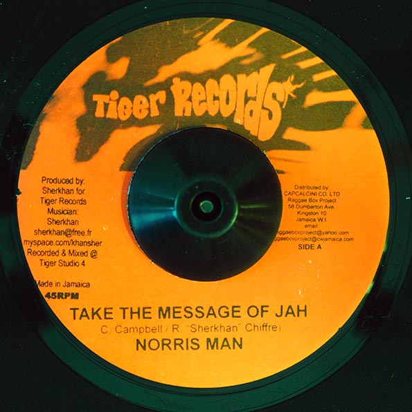 Norris Man - Take The Message Of Jah  /  Little Devon - Burning Hot