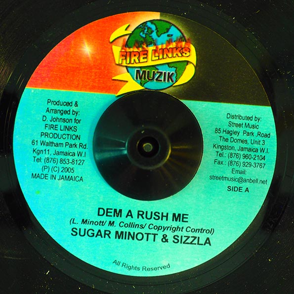 Sugar Minott, Sizzla - Dem A Rush Me  /  Version