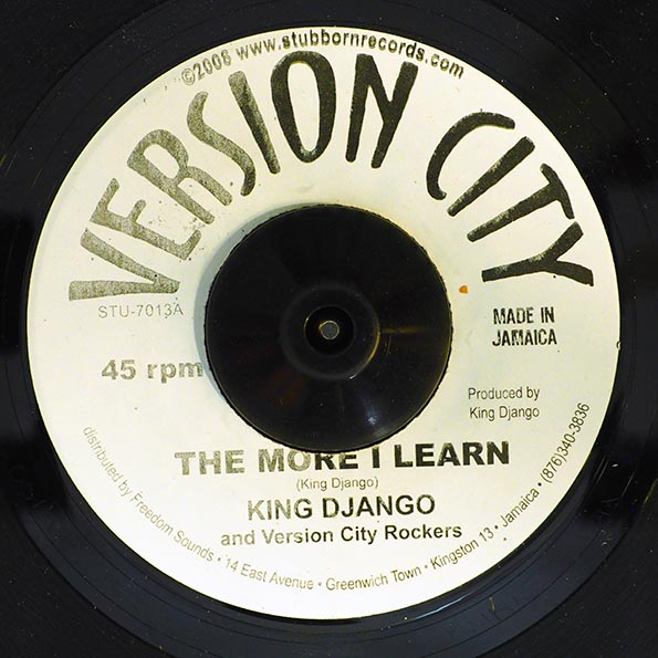 King Django - The More I Learn  /  Gideon Blumenthal - Tabernacle Version