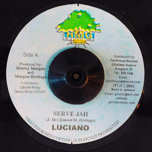 Luciano - Serve Jah  /  LMS - Nah Look Back