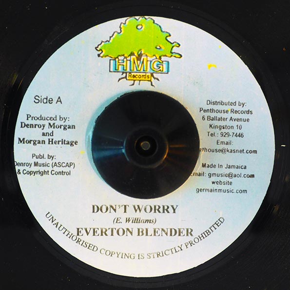 Everton Blender - Don't Worry  /  Determine - African Thing