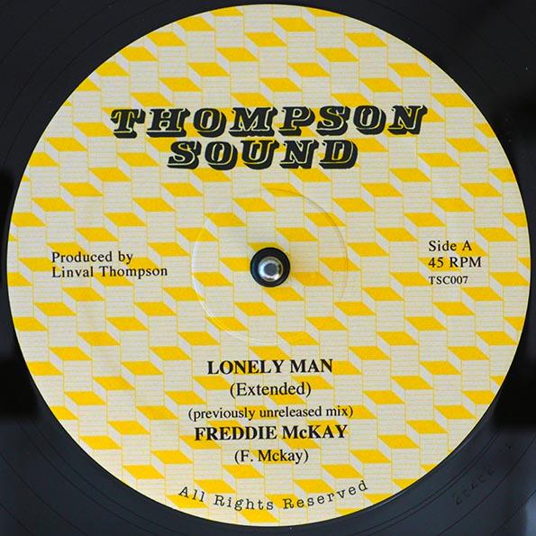 Freddie McKay - Lonely Man (Extended Mix)  /  Linval Thompson - Jumping For Joy (Extended Mix)