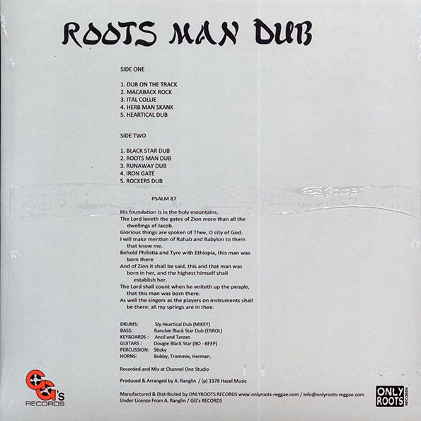 The Revolutionaries - Roots Man Dub