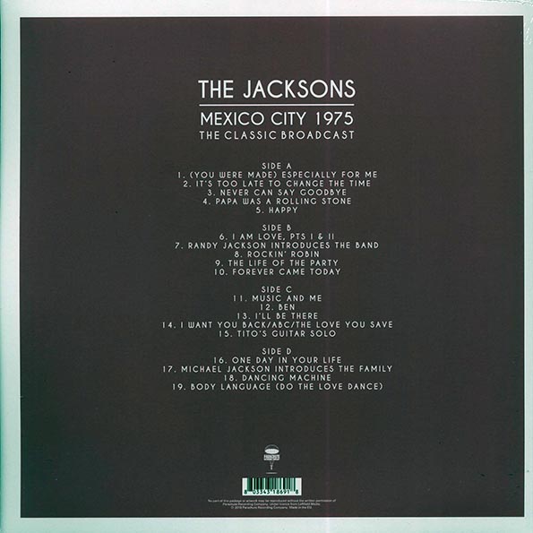 The Jacksons - Mexico City 1975: The Classic Broadcast