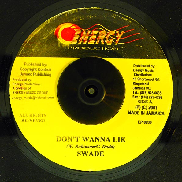 Swade - Don't Wanna Lie  /  Version