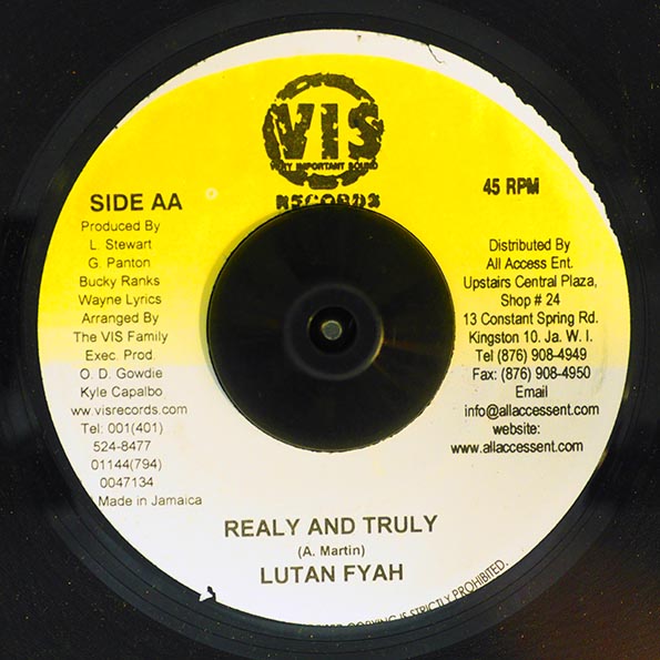 Lutan Fyah - Really And Truly  /  Little Hero - On And On