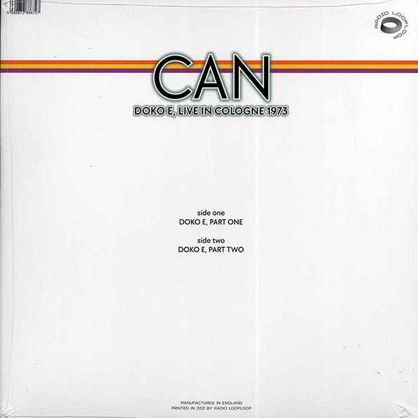 Can - Doko E, Live In Cologne 1973