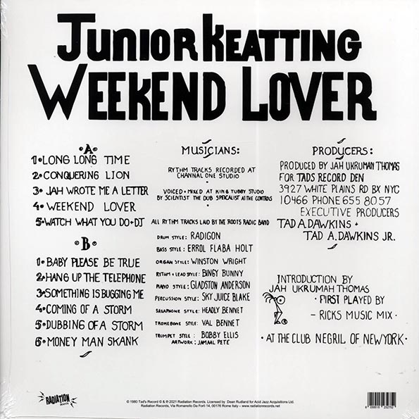 Jr. Keatting - Weekend Lover