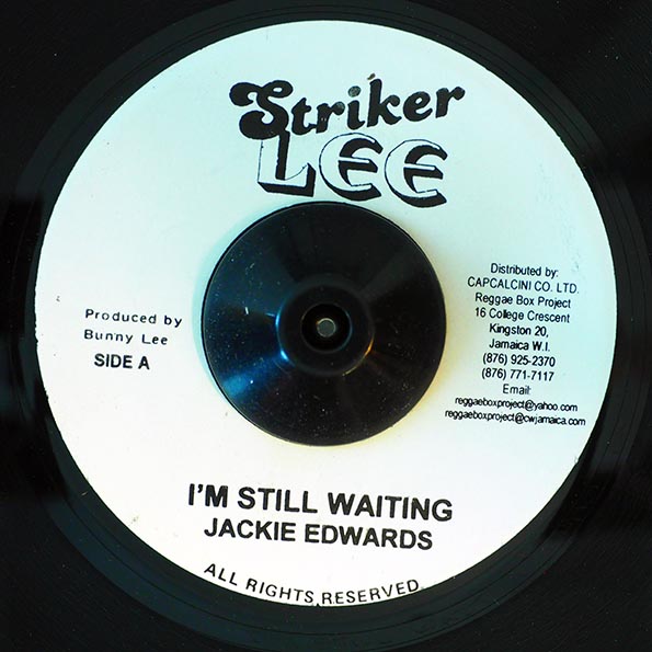Jackie Edwards - I'm Still Waiting  /  Jackie Edwards - There I Go