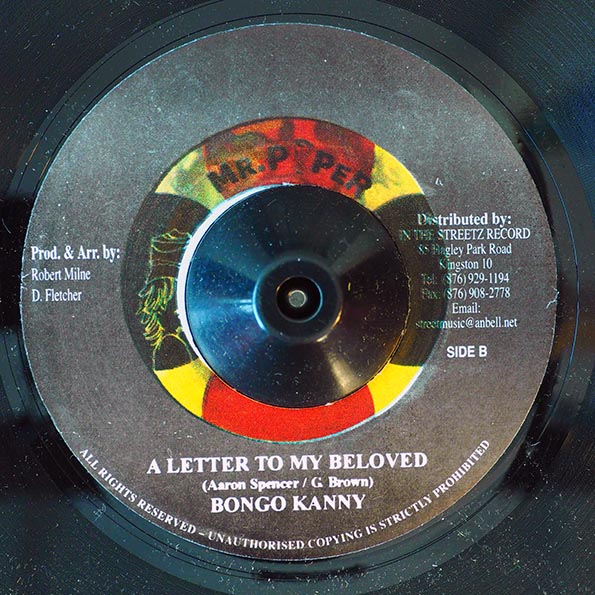 George Nooks - She Give Me Loving  /  Bongo Kanny - A Letter To My Beloved