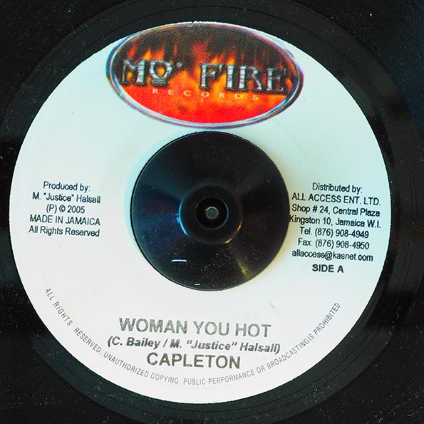 Capleton - Woman You Hot  /  Roundhead - Wrong