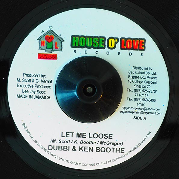Ken Boothe, Dubbi - Let Me Loose  /  Major Christie - Leaning On You