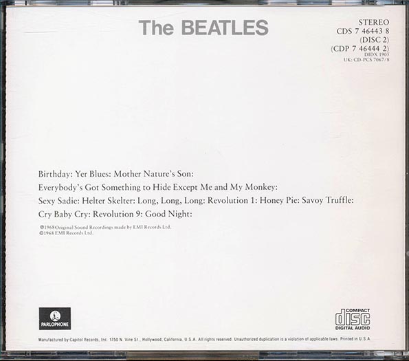 The Beatles - The Beatles Disc 2