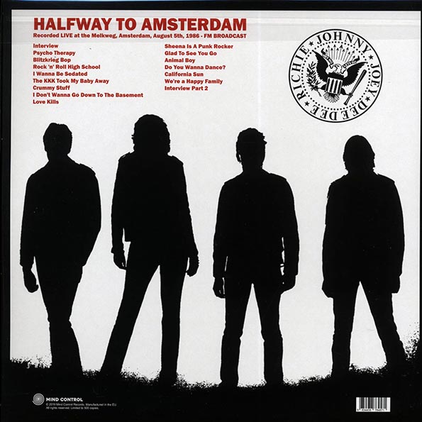 The Ramones - Halfway To Amsterdam: Live At The Melkweg August 5th, 1986 FM Broadcast