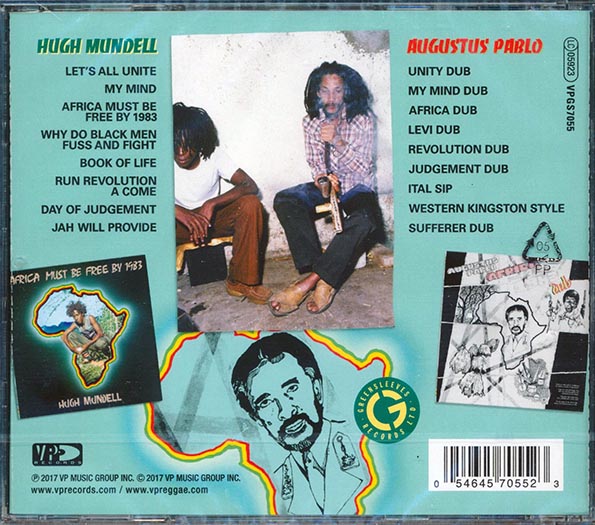 Hugh Mundell, Augustus Pablo - Africa Must Be Free By 1983 + Africa Must Be Free By 1983 Dub