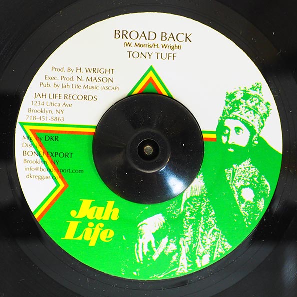 Tony Tuff - Broad Back  /  Jah Life - Broad Heart Dub