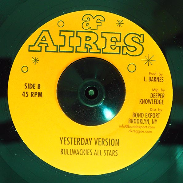 Noel Robinson - It's Like Yesterday  /  Bullwackies All Stars - Yesterday Version