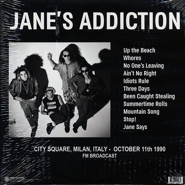 Jane's Addiction - City Square, Milan, Italy, October 11th 1990 FM Broadcast