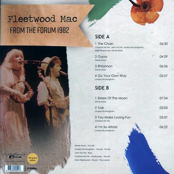 Fleetwood Mac - From The Forum 1982: Inglewood, CA, October 21st
