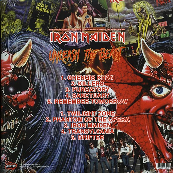 Iron Maiden - Unleash The Beast: Live At De Vereeniging Nijmegen, Netherlands 28th April 1981 FM Broadcast