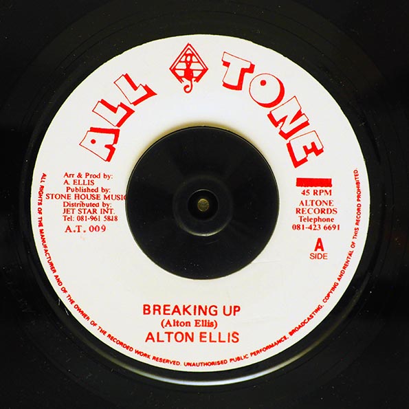 Alton Ellis - Breaking Up  /  Version