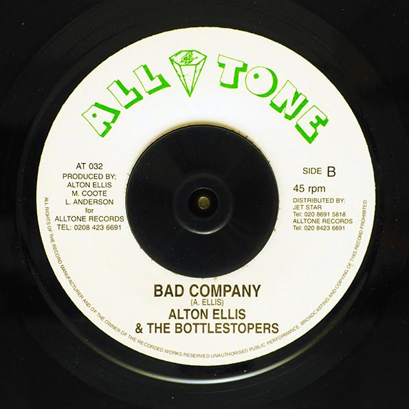 Alton Ellis - And I Love Her  /  Alton Ellis - Bad Company